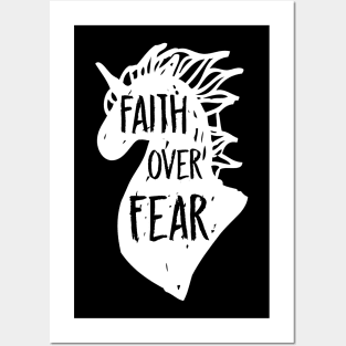 Faith over Fear Posters and Art